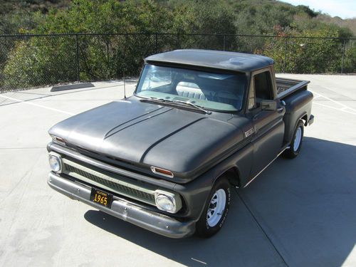 1965 california cruiser shortbed pickup stepside - see video!