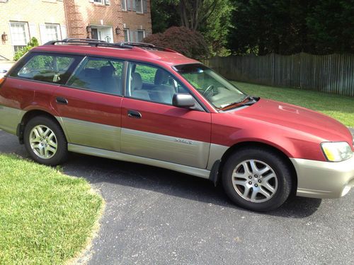 2004 subaru outback base wagon 4-door 2.5l