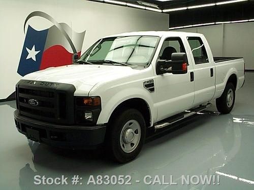 2009 ford f250 crew 5.4 6pass bedliner side steps 3k mi texas direct auto