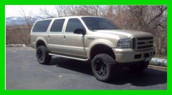 2005 ford excursion limited 6.8l v10 20v automatic 4wd suv leather dvd tv cd