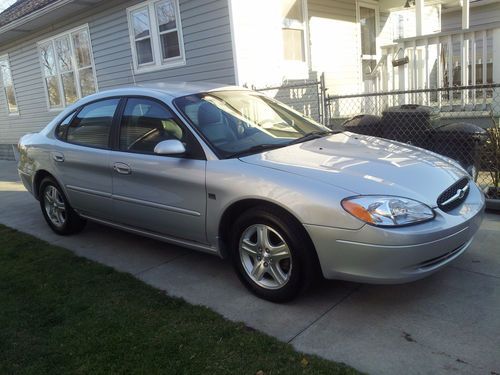 2001 ford taurus sel 4d silver