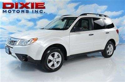 2011 subaru forester 2.5x awd cruise alloys remote start warranty low miles 4 dr