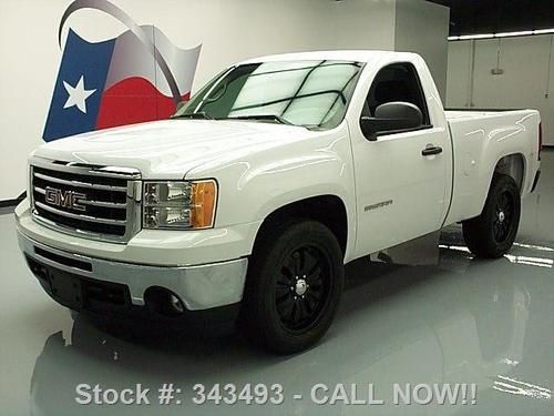 2012 gmc sierra regular cab 4.8l v8 20' wheels only 9k texas direct auto