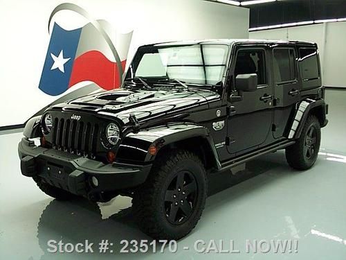 2012 jeep wrangler call of duty mw3 4x4 auto nav 7k mi texas direct auto