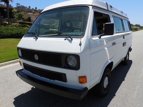 1984 volkswagen camper westphalia vanagon pop top