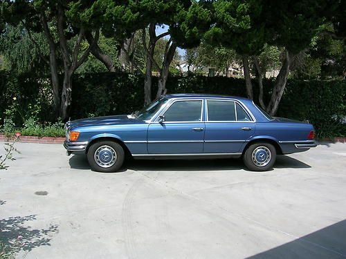 450se 1973 blue