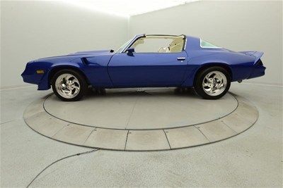 81 z28 427ci auto viper blue/white t-tops