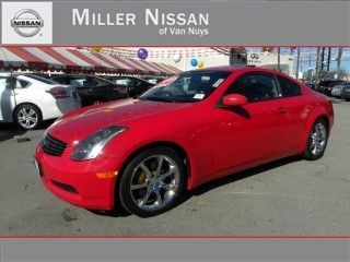 2003 infiniti g35 coupe 2dr cpe manual w/leather