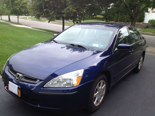 2003 honda accord sedan ex-l v6 leather 44700 miles!!