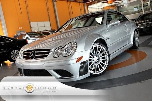 08  mercedes clk63 amg black-series navigation keyless-go carbon-fiber alloys