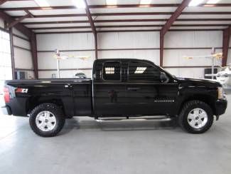Black 5.3 extended cab 1 owner low miles new tires extras financing cloth clean
