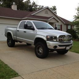 2007 dodge ram 1500 lifted 5.7l hemi custom alpine stereo system