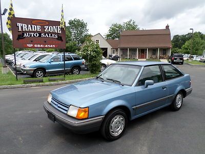 No reserve 1990 ford escort under 72k miles!! great shape really clean