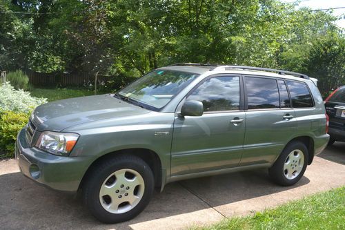 2006 toyota highlander limited sport utility 4-door 3.3l