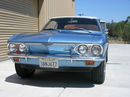 1969 chevrolet corvair monza 2.7l convertible