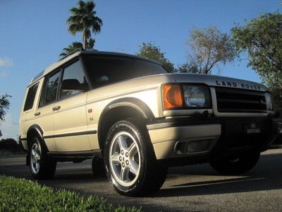 Stunning 2002 land rover discovery se series ii 1 owner 66k rust free s. fl car