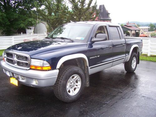 2002 dodge dakota slt crew cab pickup 4-door 4.7l