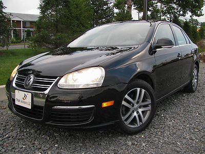 06 vw 2.5 only 62k miles black leather moonroof heated seats auto cruise cd nj