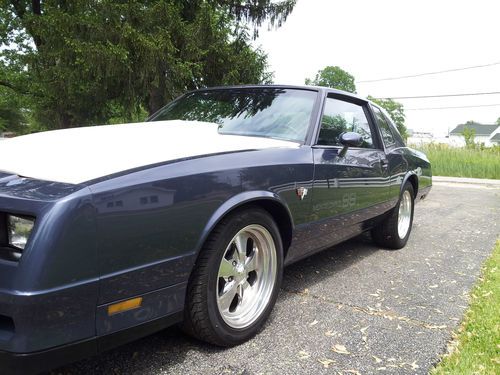 1984 chevrolet monte carlo ss blue