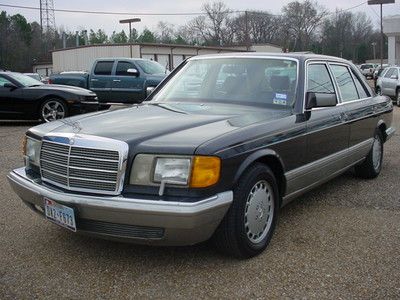 87 mercedes 420 leather sunroof classic 4-dr sedan