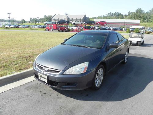 2006 honda accord ex v6 clean car fax! leather loaded!