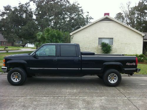 1998 chevy chevrolet k3500 4x4 one ton srw pw pl