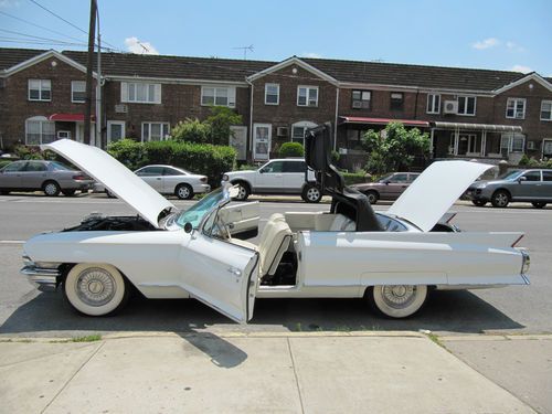 1962 caddy series 62 convertible 51k miles a/c clean big fin cruiser!