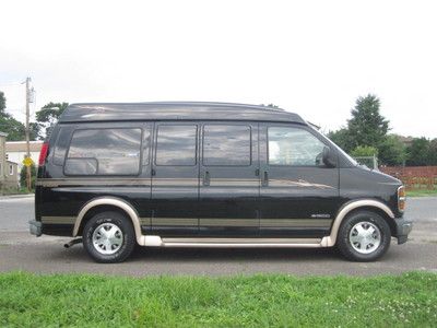 2000 CHEVY EXPRESS 1500 CONVERSION HI TOP 1 OWNER CLEAN RUNS GR8 LOADED NORESERV, image 3