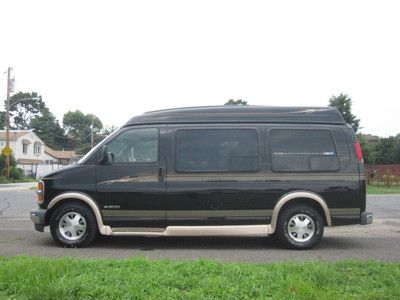 2000 CHEVY EXPRESS 1500 CONVERSION HI TOP 1 OWNER CLEAN RUNS GR8 LOADED NORESERV, image 4