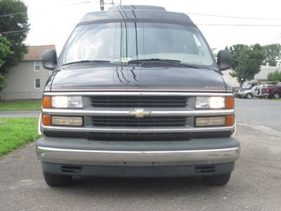 2000 CHEVY EXPRESS 1500 CONVERSION HI TOP 1 OWNER CLEAN RUNS GR8 LOADED NORESERV, image 8