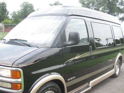 2000 CHEVY EXPRESS 1500 CONVERSION HI TOP 1 OWNER CLEAN RUNS GR8 LOADED NORESERV, image 34