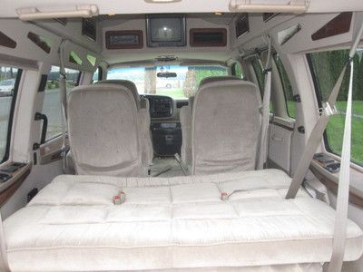 2000 CHEVY EXPRESS 1500 CONVERSION HI TOP 1 OWNER CLEAN RUNS GR8 LOADED NORESERV, image 67