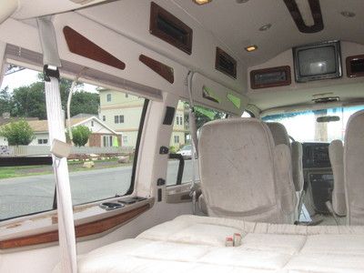 2000 CHEVY EXPRESS 1500 CONVERSION HI TOP 1 OWNER CLEAN RUNS GR8 LOADED NORESERV, image 69