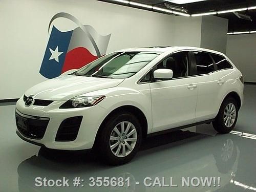 2011 mazda cx-7 i sport htd leather rear cam 43k miles texas direct auto