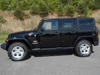 New jeep wrangler sahara leather 4wd 4dr - delivery included!