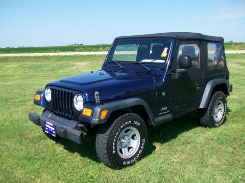 2006 jeep wrangler se sport utility 2-door 2.4l