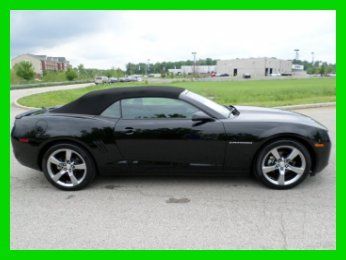 2012 chevrolet chevy new 3.6l v6 convertible camaro rs low reserve financing