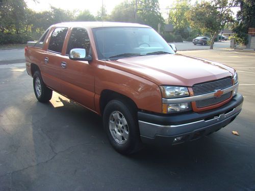 2004 chevy avalanche 1500 auto crew cab truck 5.3l vortec v8 clean free ship