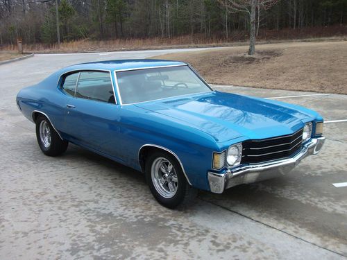 1972 chevrolet chevelle malibu