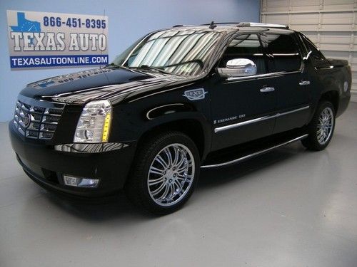 We finance!!!  2009 cadillac escalade ext awd luxury roof nav tv tow texas auto