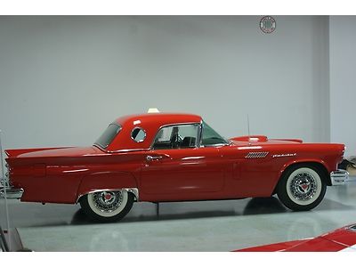 1957 ford thunderbird lots of features / options / good body and floors look !!!