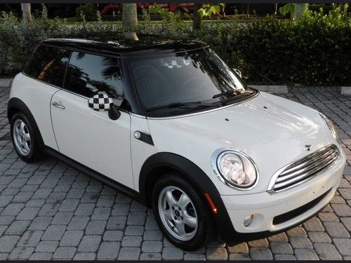 07 cooper 6 speed manual cold weather &amp; premium pkg panoramic roof leather