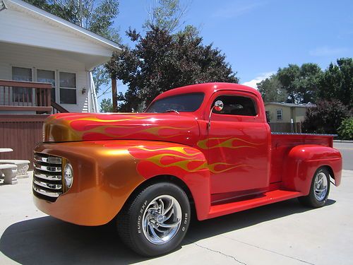 Ford f100 streetrod custom hotrod low miles on build !