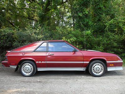 1985 dodge carroll shelby charger hatchback 2.2l turbo runs strong rare