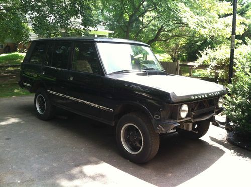 1993 range rover lwb county beluga black