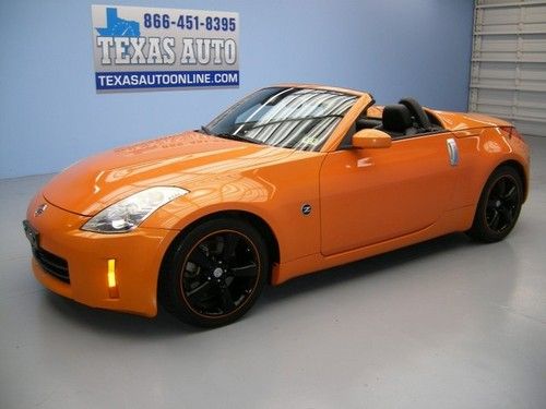 We finance!!!  2007 nissan 350z grand touring convertible nav leather texas auto