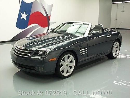 2007 chrysler crossfire ltd roadster htd seats 49k mi texas direct auto