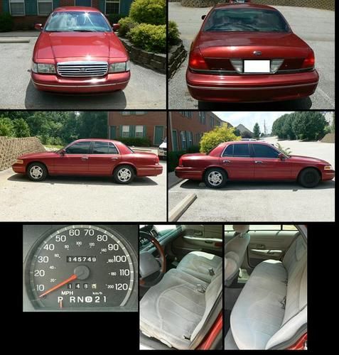 2000 ford crown victoria base sedan 4-door 4.6l