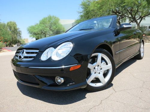 Low 16k orig miles amg sport pack navi heated seats loaded car 08 07 06 clk500