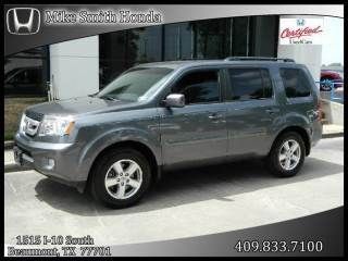 2011 honda pilot 2wd 4dr ex   suv fuel efficient third row alloy wheels cruise